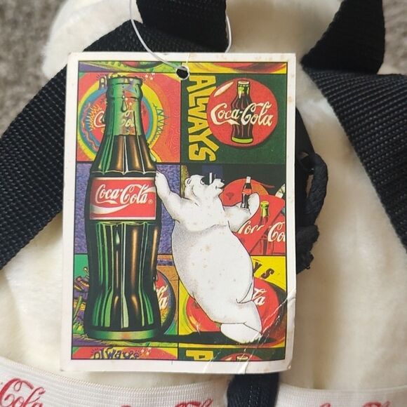 Rare Find New With Tag Coca Cola‎ Backpack ©1997 - Picture 7 of 14